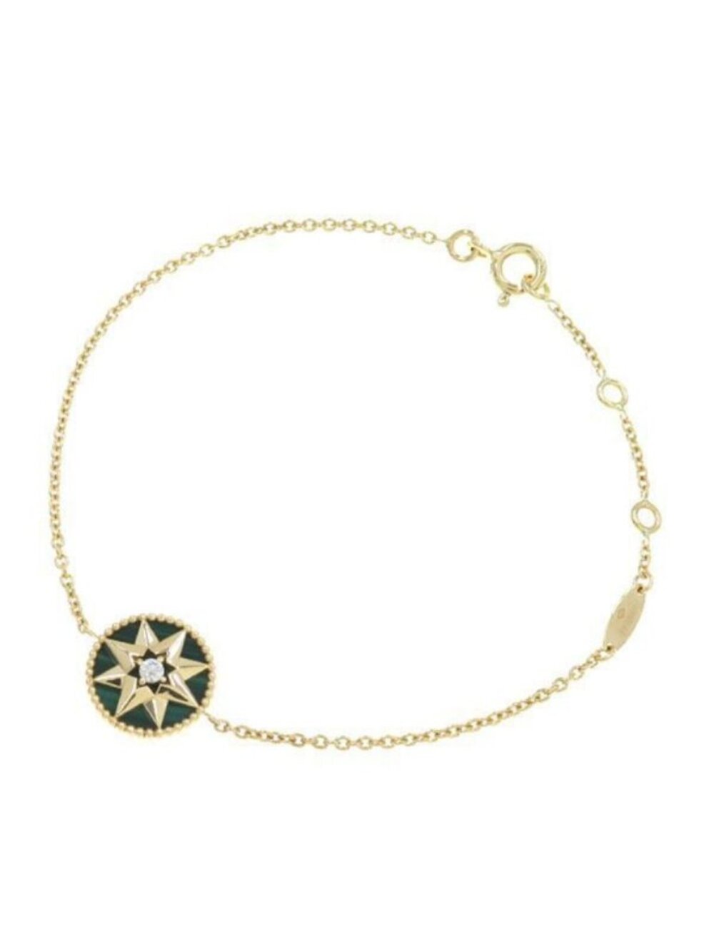 Dior Rose Des Vents Bracelet Malachite